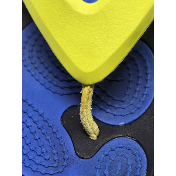CROCS MODI SPORT Thong Flip Flops Unisex Mens 7 Women's Size 9-Yellow Blue Black - Picture 6 of 15